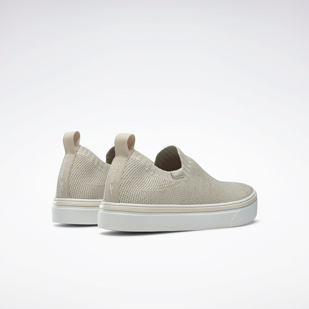 Reebok OnLux Slip-On Shoes Bílé | YIEUF4270