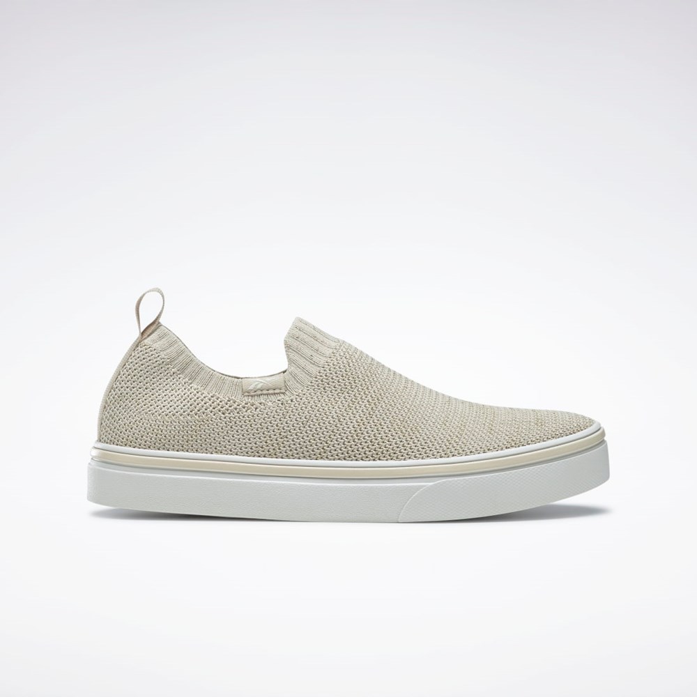 Reebok OnLux Slip-On Shoes Bílé | YIEUF4270