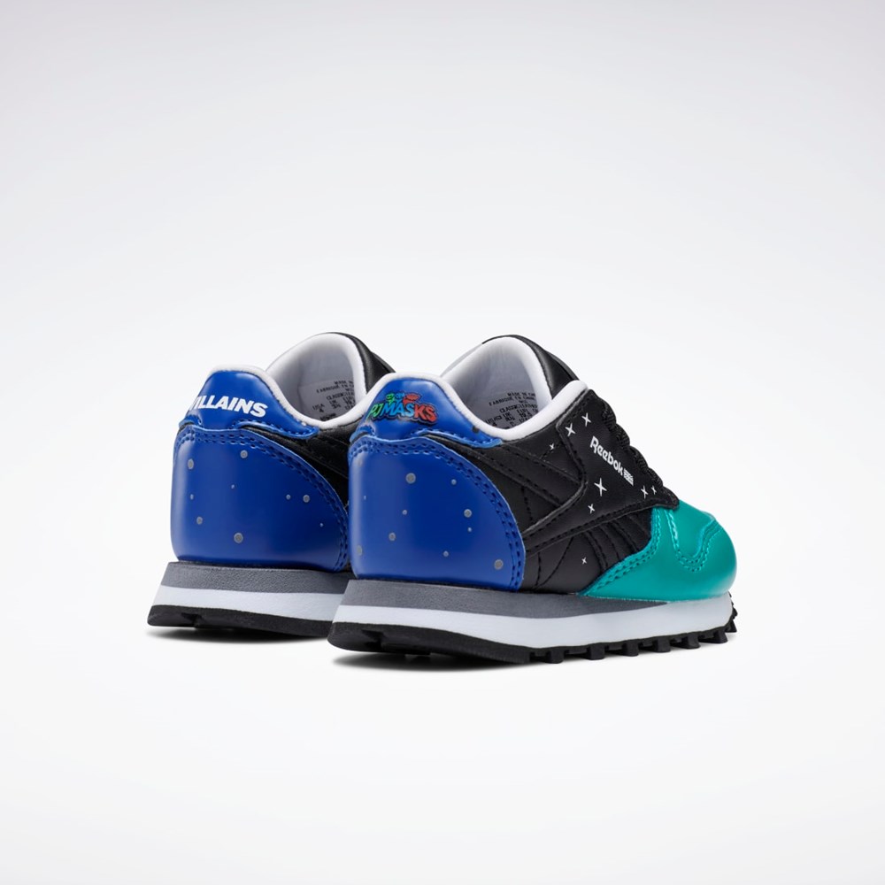 Reebok PJ Masks Classic Leather Shoes - Toddler Černé | YETKQ2073