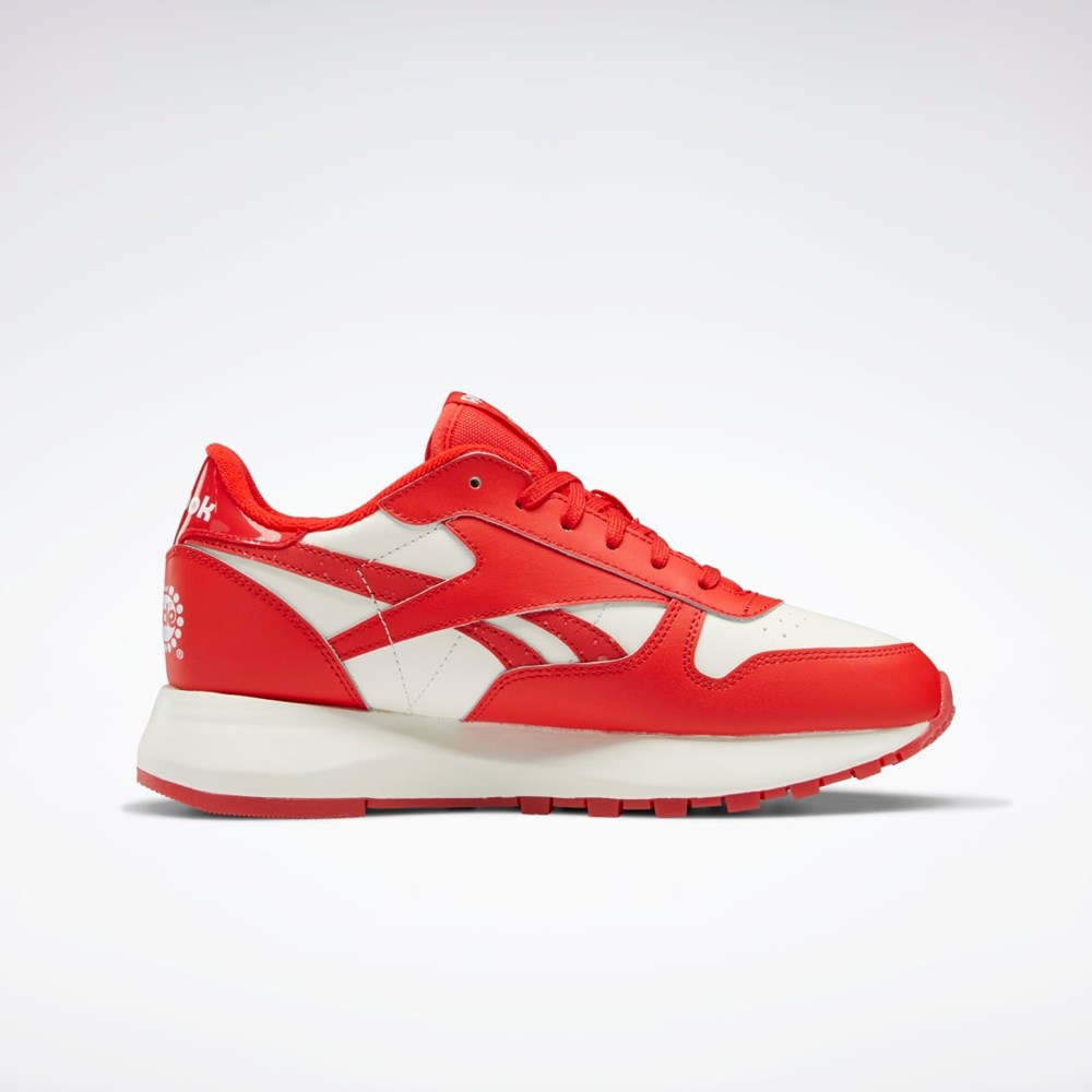 Reebok Popsicle Classic Leather SP Shoes Červené Červené | KDRPL3068