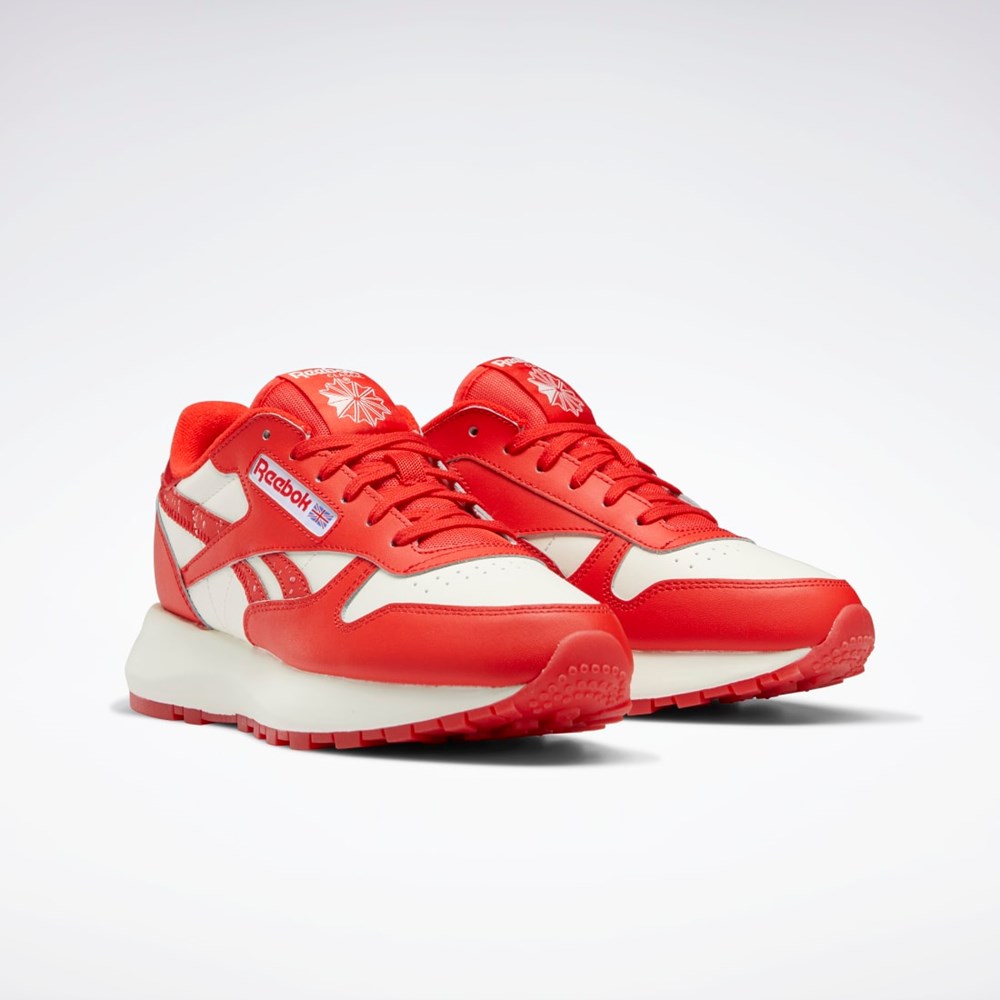 Reebok Popsicle Classic Leather SP Shoes Červené Červené | KDRPL3068