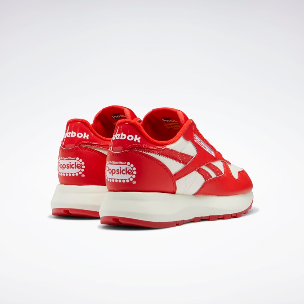 Reebok Popsicle Classic Leather SP Shoes Červené Červené | KDRPL3068