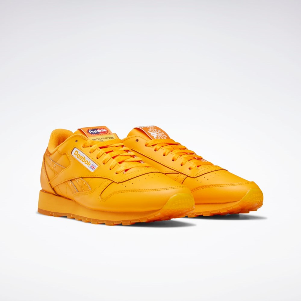 Reebok Popsicle Classic Leather Shoes Semi Fire Spark / Semi Fire Spark / Semi Fire Spark | RHVZP1824