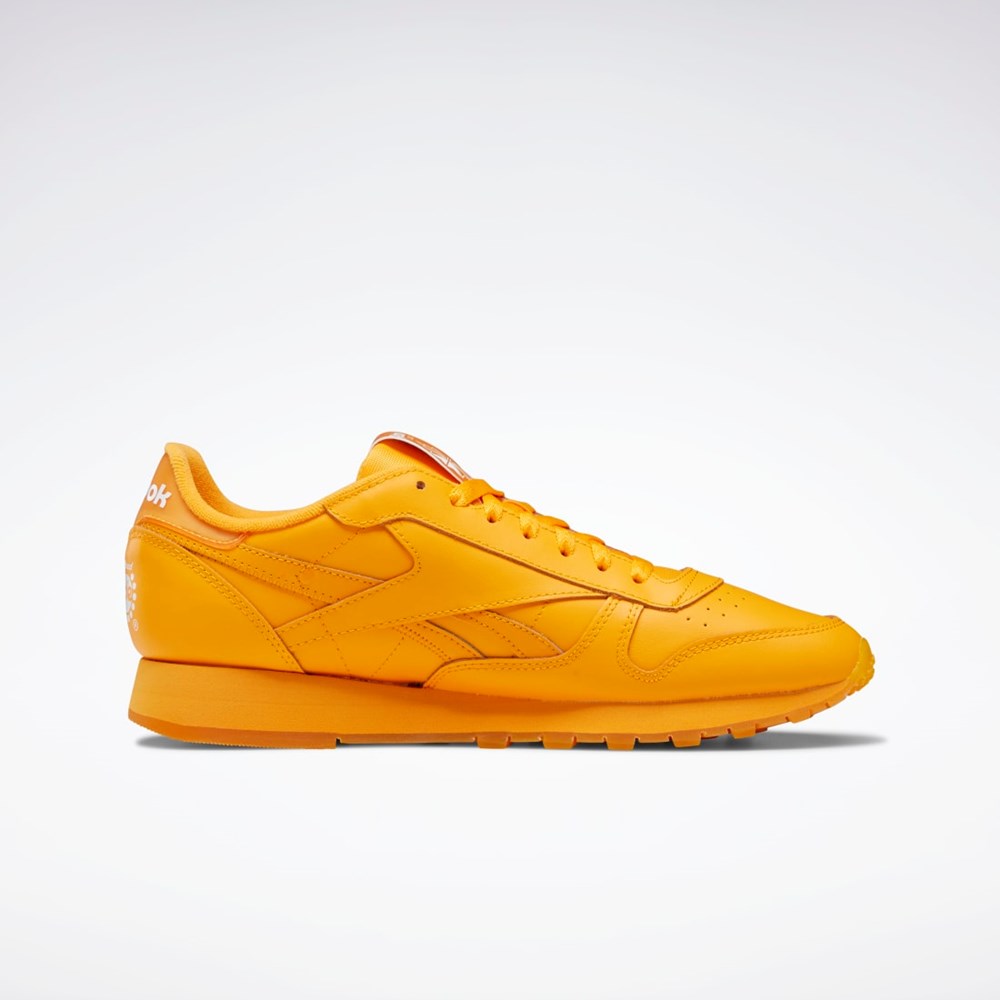Reebok Popsicle Classic Leather Shoes Semi Fire Spark / Semi Fire Spark / Semi Fire Spark | WOSQE5804