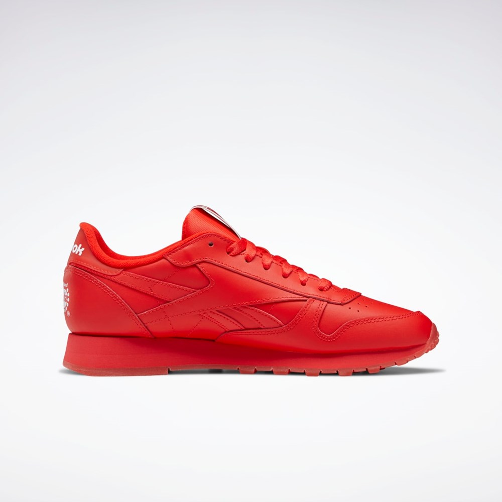 Reebok Popsicle Classic Leather Shoes Červené Červené Červené | NQAKW4319