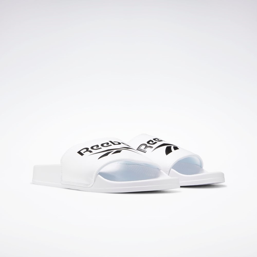 Reebok Reebok Classic Slides Bílé Černé Bílé | DAVQT3271