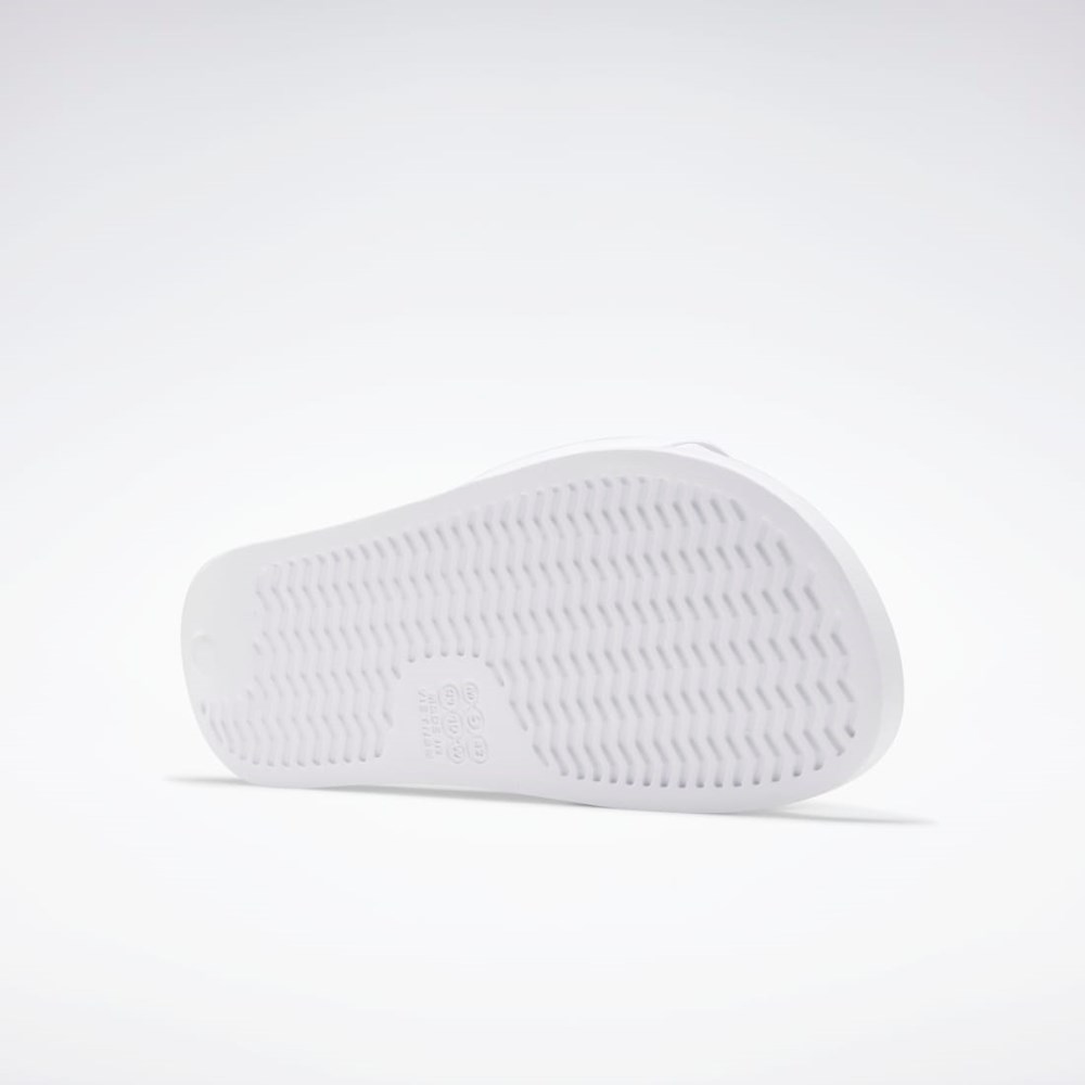 Reebok Reebok Classic Slides Bílé Černé Bílé | DAVQT3271