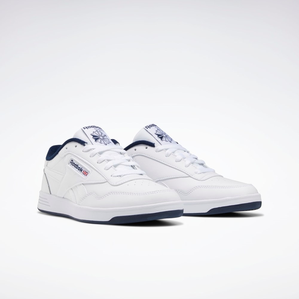 Reebok Reebok Club MEMT Shoes Bílé Tmavě Blankyt Bílé | SMGIP3916