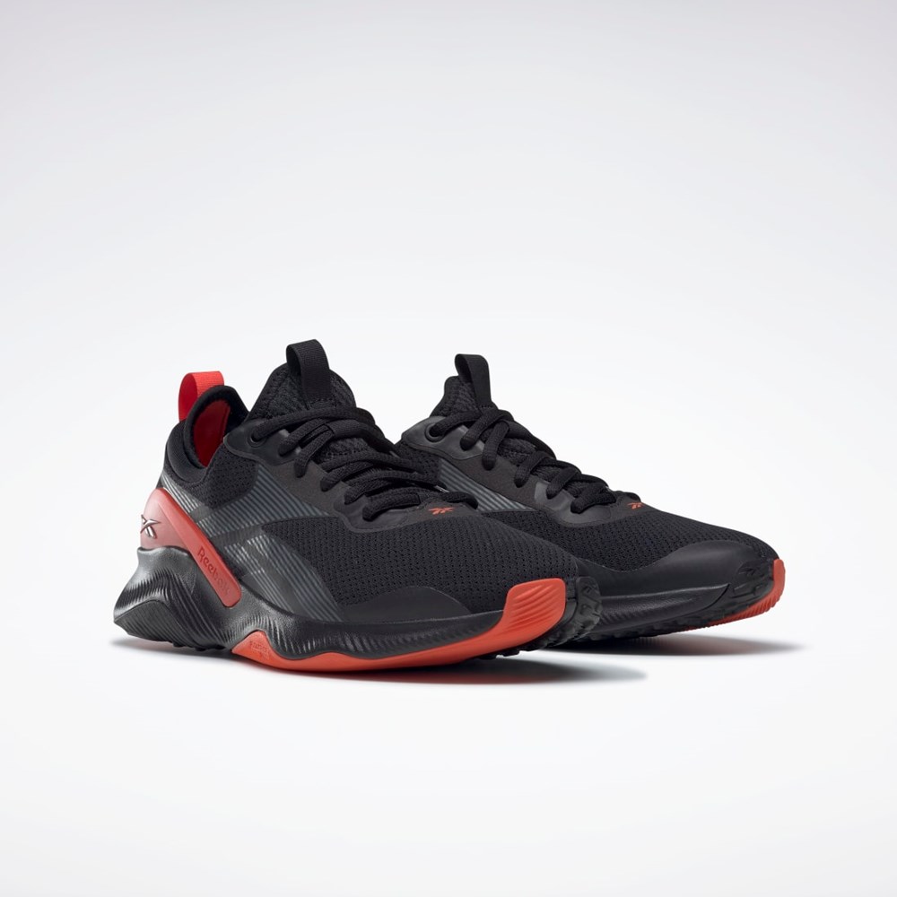 Reebok Reebok HIIT 2 Tréninková Shoes Černé Šedé Červené | BRUXC9520