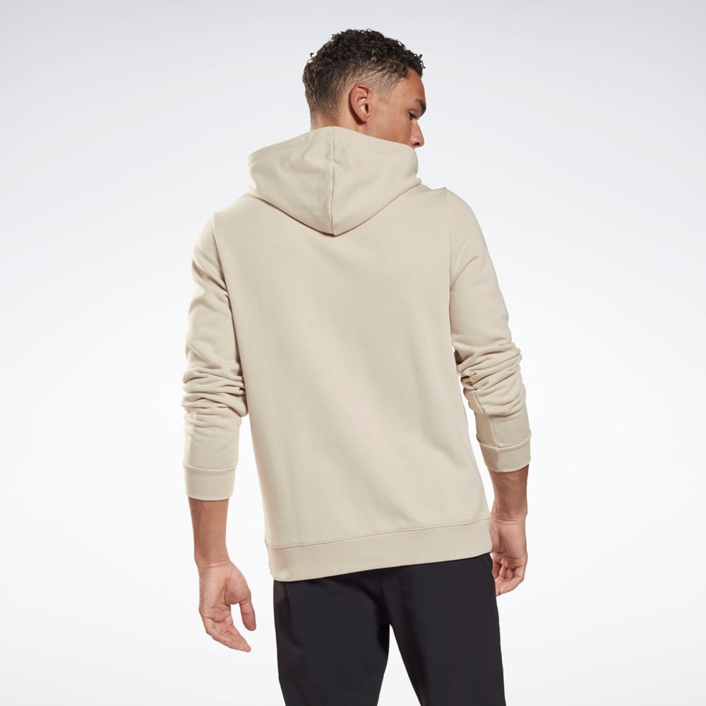 Reebok Reebok Identity Big Logo Hoodie Stucco | TZSAO1648