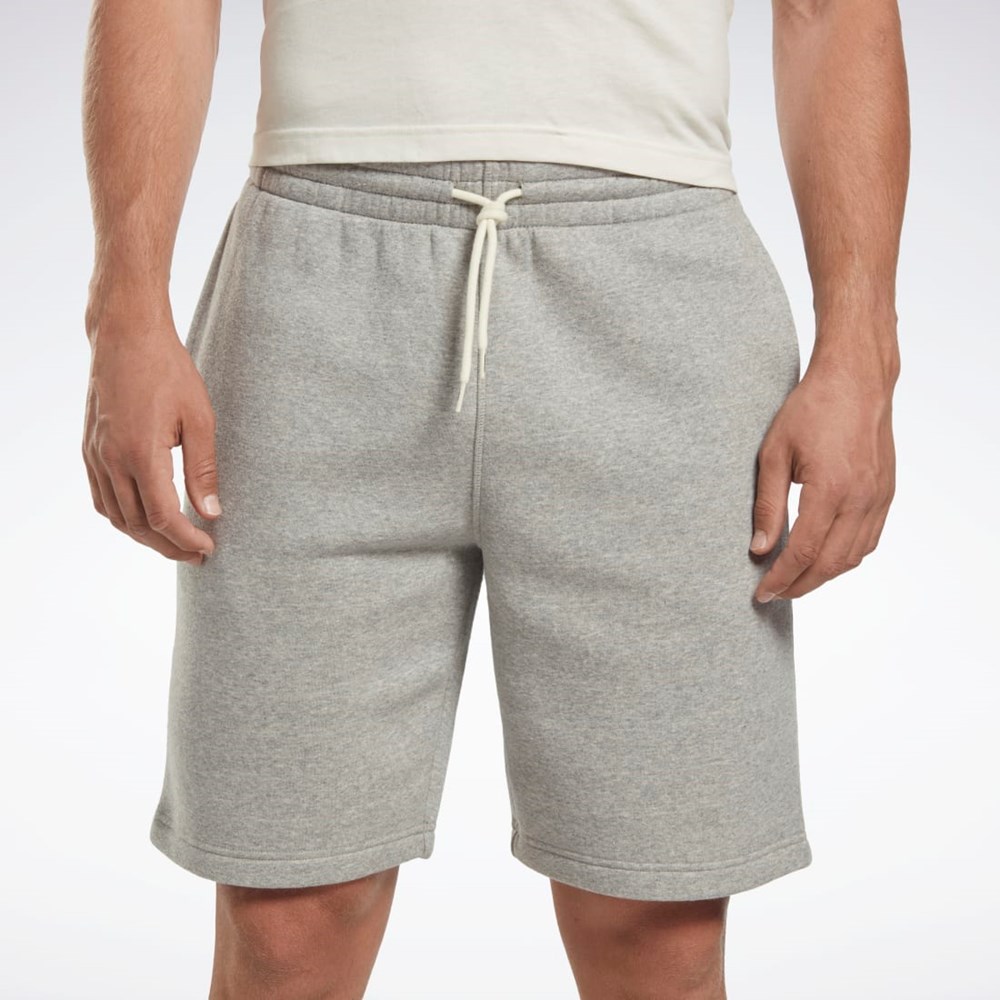 Reebok Reebok Identity Fleece Shorts Šedé | SUBJR0972