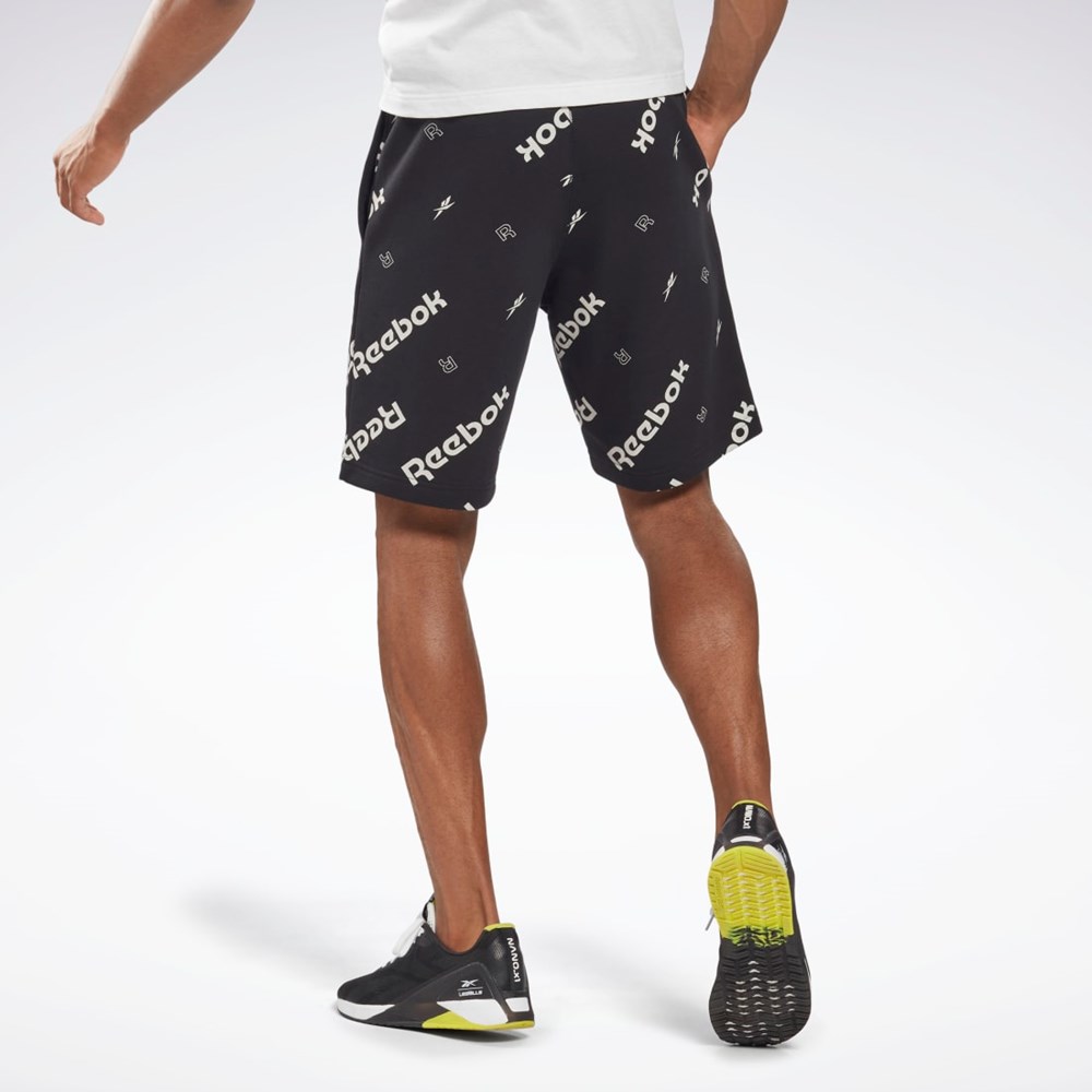Reebok Reebok Identity Shorts Černé | UKISA0547