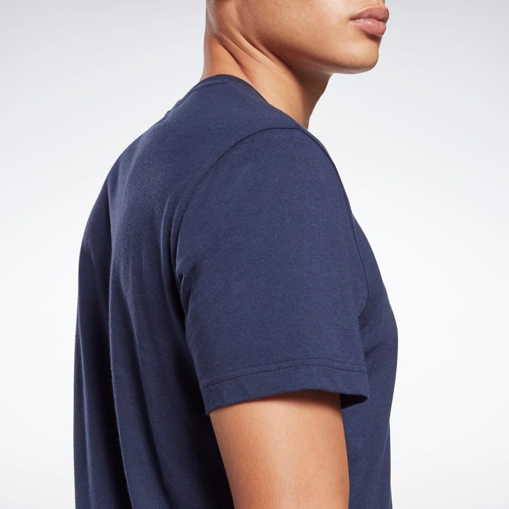 Reebok Reebok Identity T-Shirt Tmavě Blankyt | QRASL0816