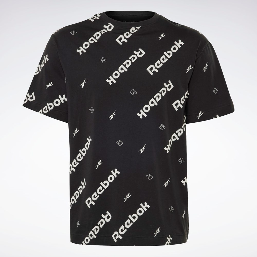 Reebok Reebok Identity T-Shirt Černé | IMAJL3847