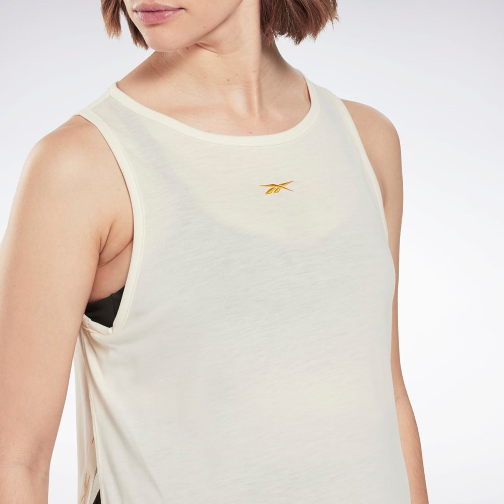 Reebok Reebok Maternity Tank Top Bílé | LFRJG8724