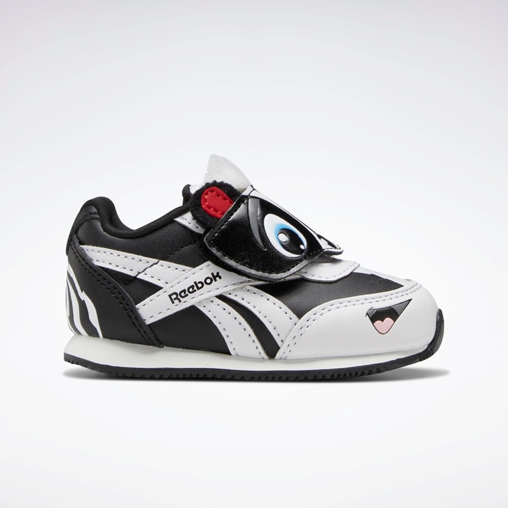 Reebok Reebok Royal Classic Jogger 2 KC Shoes - Toddler Černé Bílé Červené | TIBZL0682