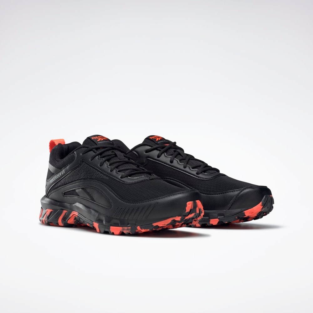Reebok Ridgerider 6 Shoes Černé Šedé Oranžové | SWFYE5810
