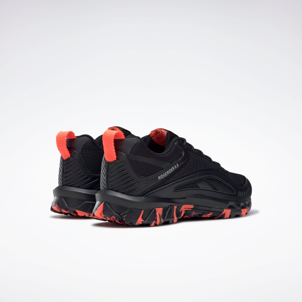 Reebok Ridgerider 6 Shoes Černé Šedé Oranžové | SWFYE5810