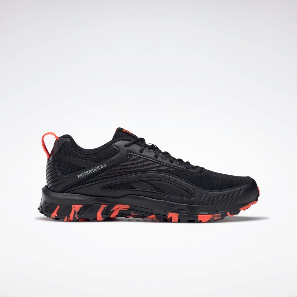 Reebok Ridgerider 6 Shoes Černé Šedé Oranžové | SWFYE5810