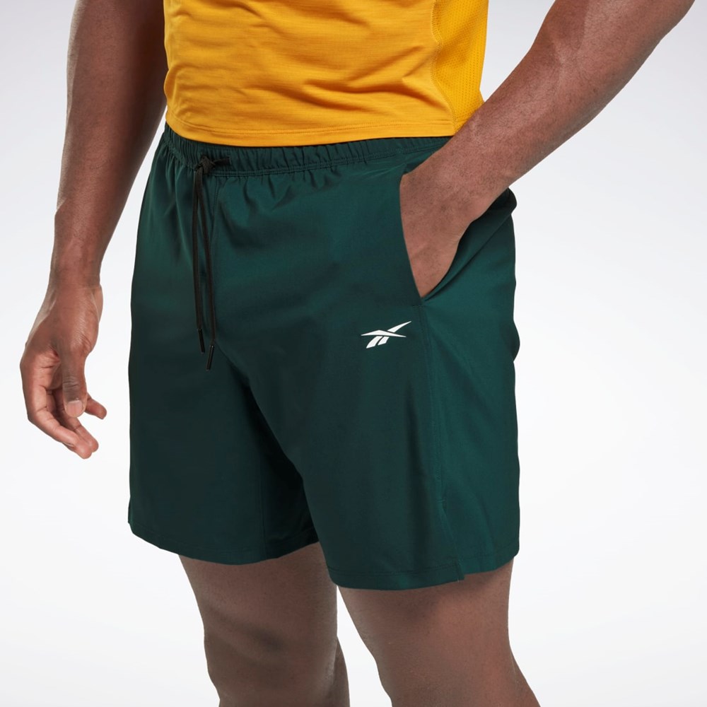 Reebok Speed Shorts 2.0 Zelene | QKRBP6298