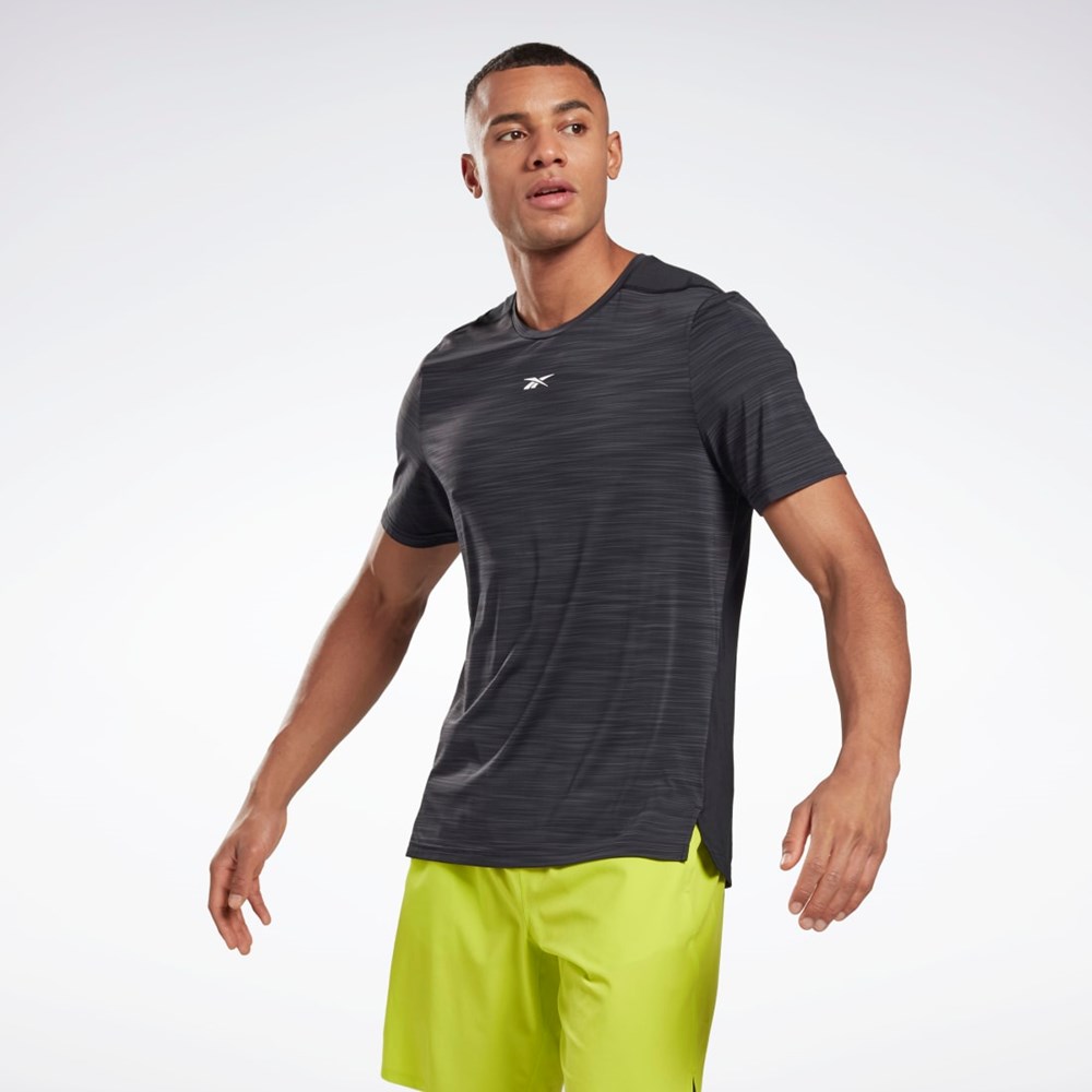 Reebok Tech Style Activchill Move T-Shirt Černé | XZBGS5310
