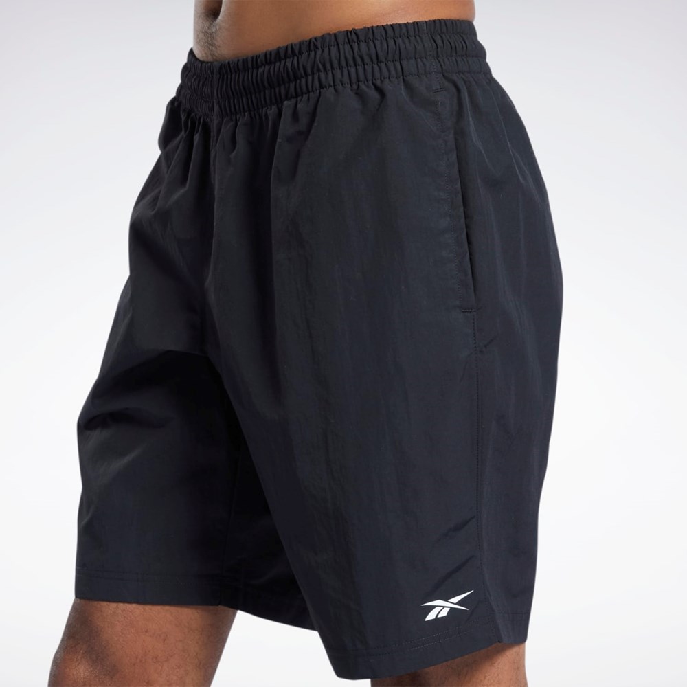 Reebok Tréninková Essentials Utility Shorts Černé | LIUEG1654