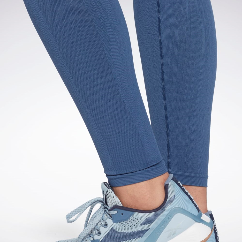 Reebok United By Fitness Myoknit Seamless Leggings Blankyt | WMYQP7486