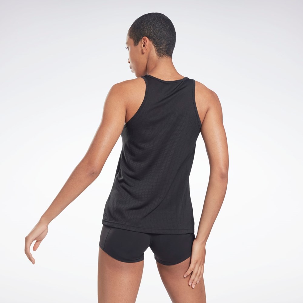 Reebok United By Fitness Perforated Tank Top Černé | TCZSW7283