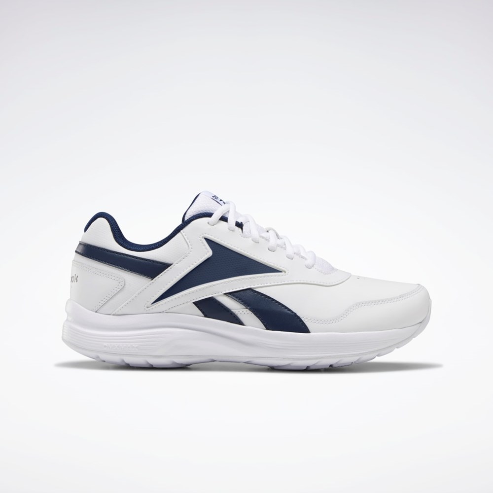 Reebok Walk Ultra 7 DMX MAX Extra-Široké Shoes Bílé Tmavě Blankyt Královská Modrá | USCGB5903