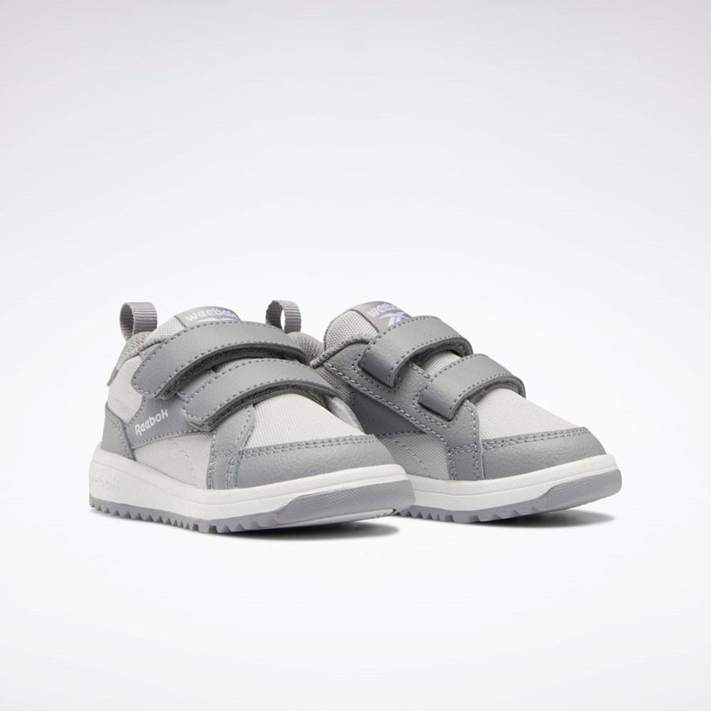 Reebok Weebok Clasp Low Shoes - Toddler Šedé Šedé Bílé | MJOVH9186