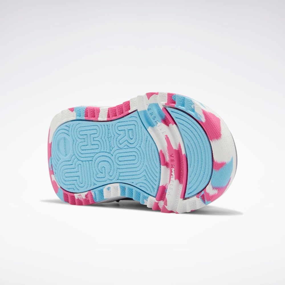 Reebok Weebok Clasp Low Shoes - Toddler Šedé Blankyt Růžové | UKMSC1058