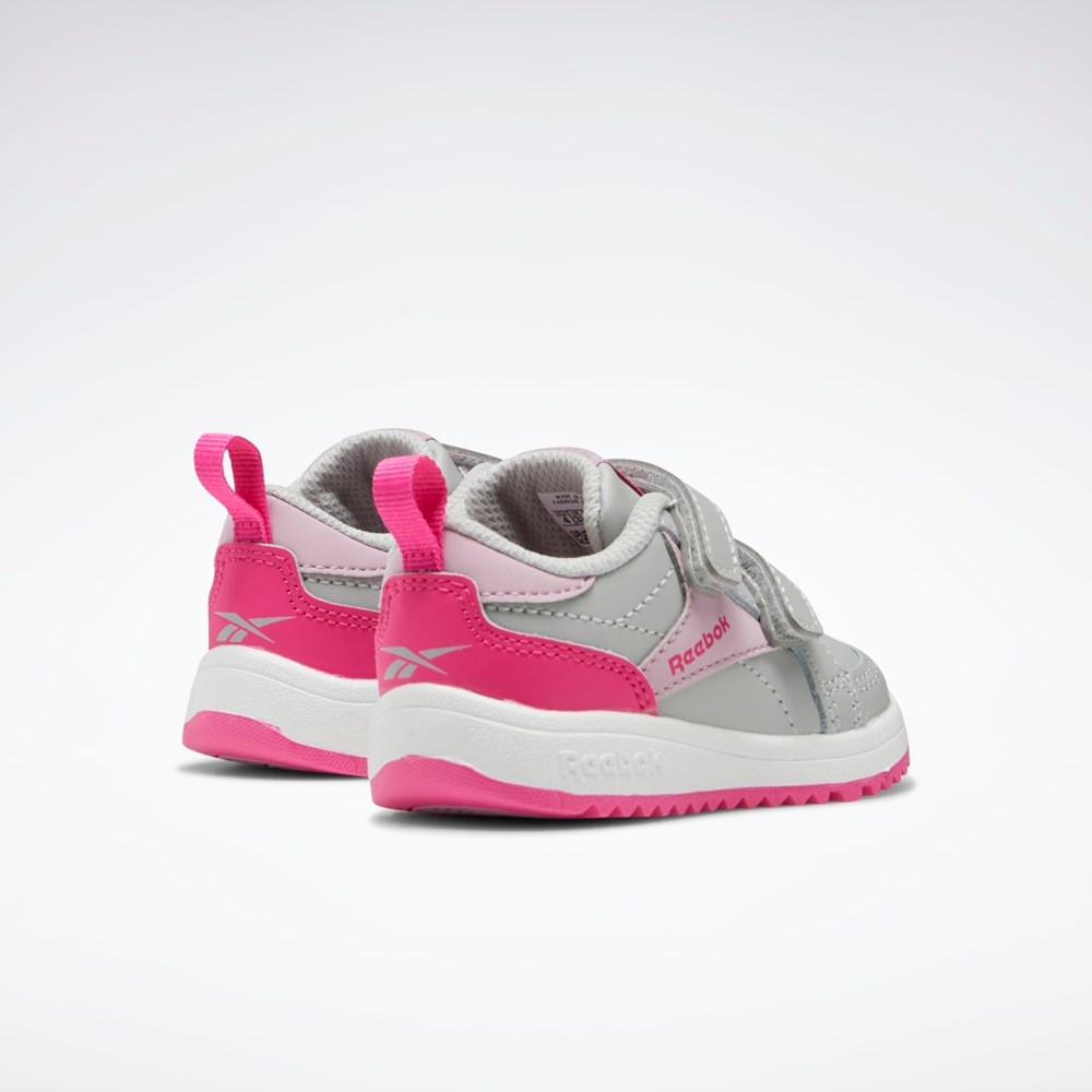 Reebok Weebok Clasp Low Shoes - Toddler Šedé Růžové | WEPKR6201
