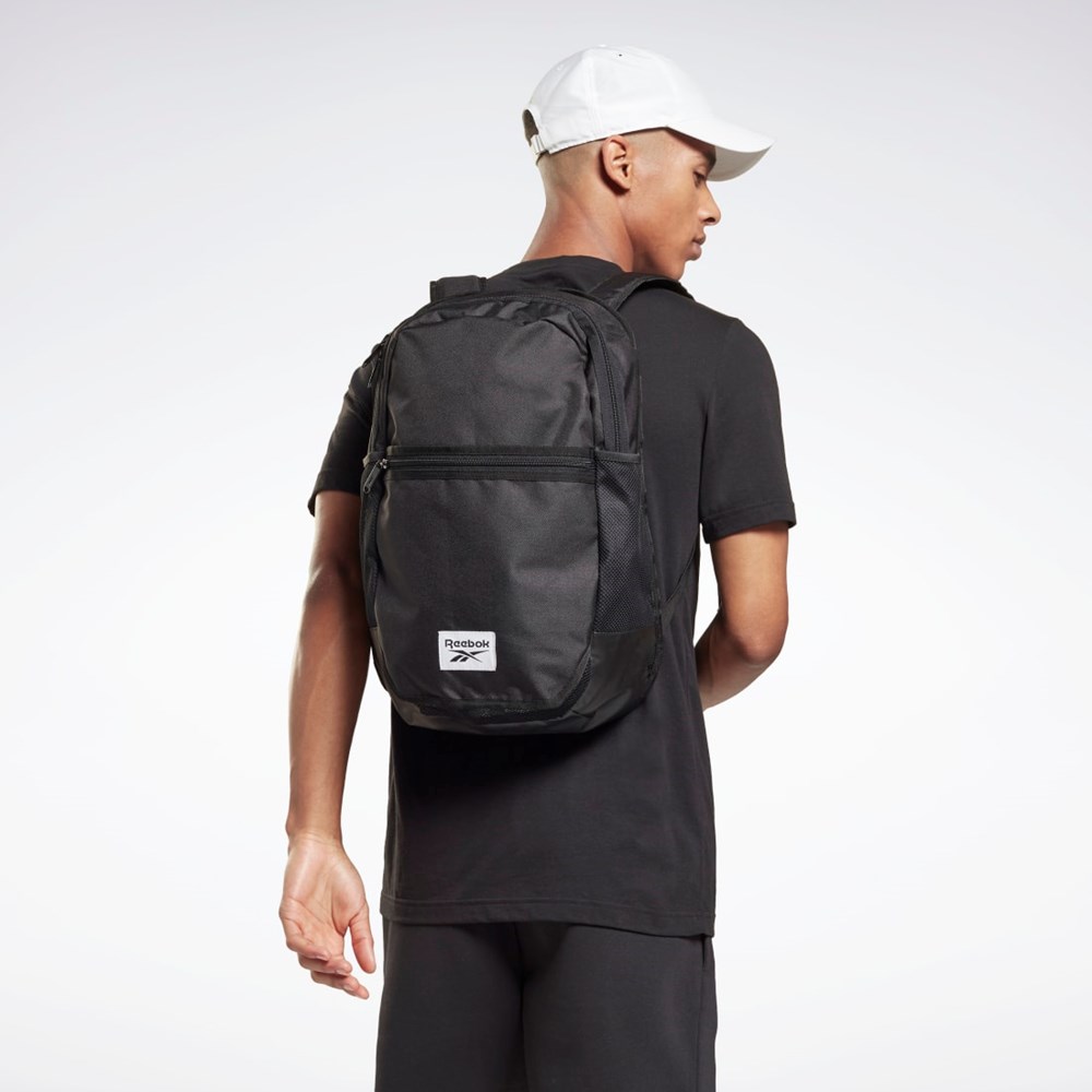 Reebok Workout Ready Active Backpack Černé Černé | QWYLV2150