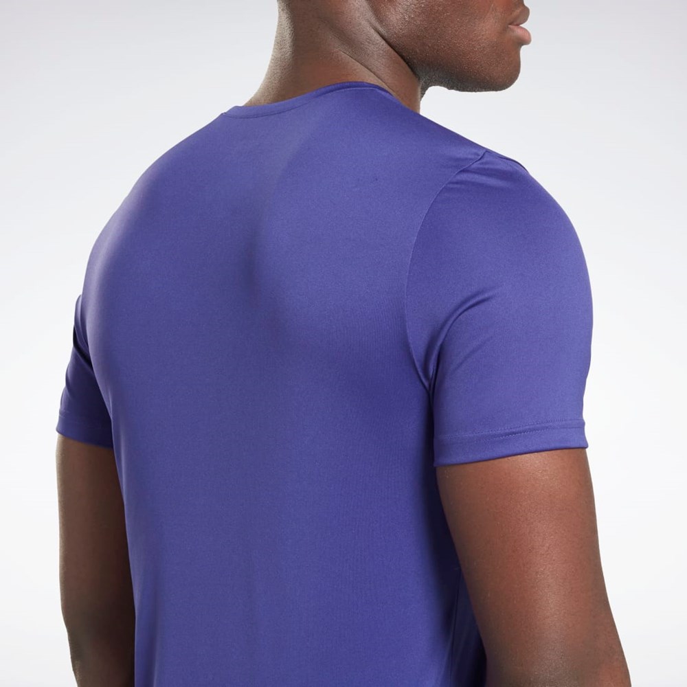 Reebok Workout Ready Grafická T-Shirt Fialové | LKSIQ8142