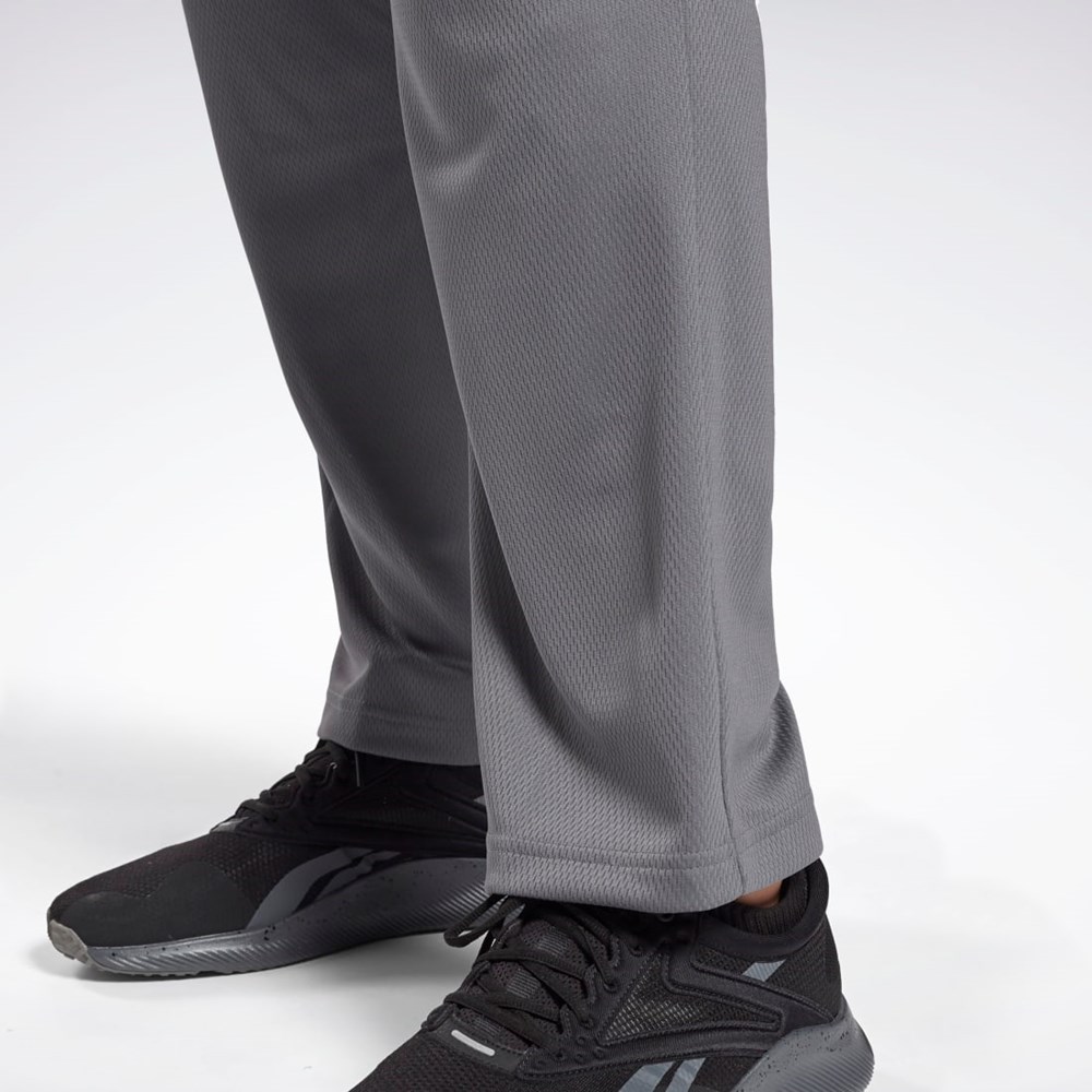 Reebok Workout Ready Pants Šedé | HCYZO5609