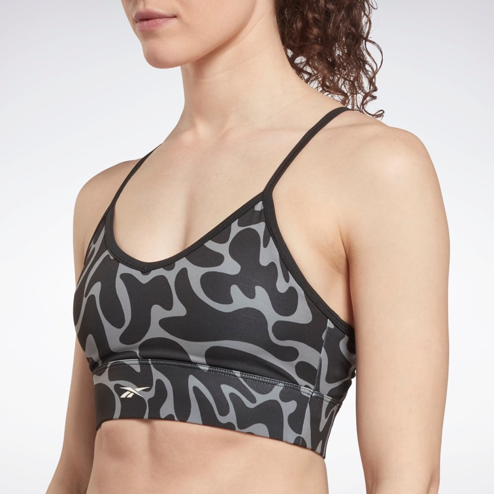 Reebok Workout Ready Sports Bra Černé | HCXYG6790
