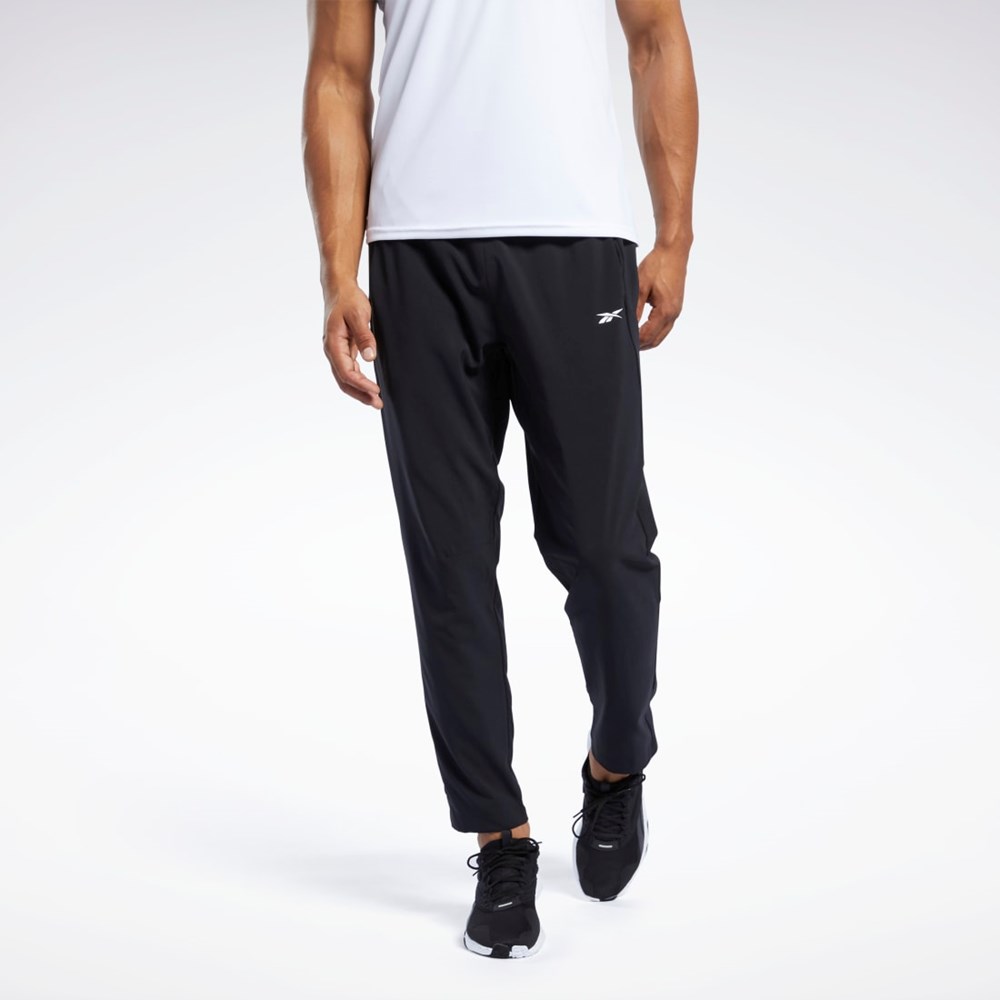 Reebok Workout Ready Track Pant Černé | RJOYB8453