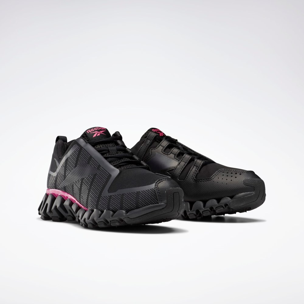Reebok ZigWild Trailové 6 Shoes Černé Šedé Růžové | MZYUB2578