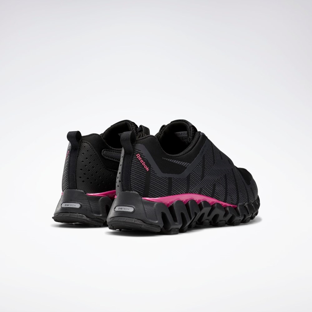Reebok ZigWild Trailové 6 Shoes Černé Šedé Růžové | MZYUB2578