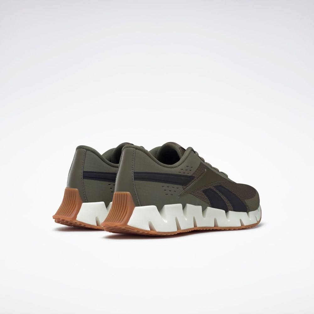 Reebok Zig Dynamica 2 Shoes Zelene Černé | FIRWX6258