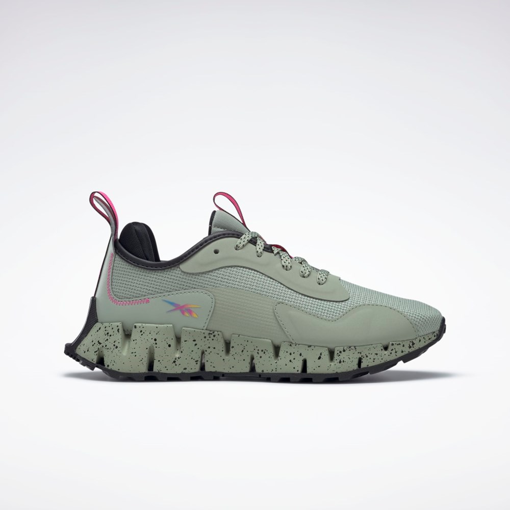 Reebok Zig Dynamica Adventure Shoes Šedé Černé Růžové | PVKGD0576