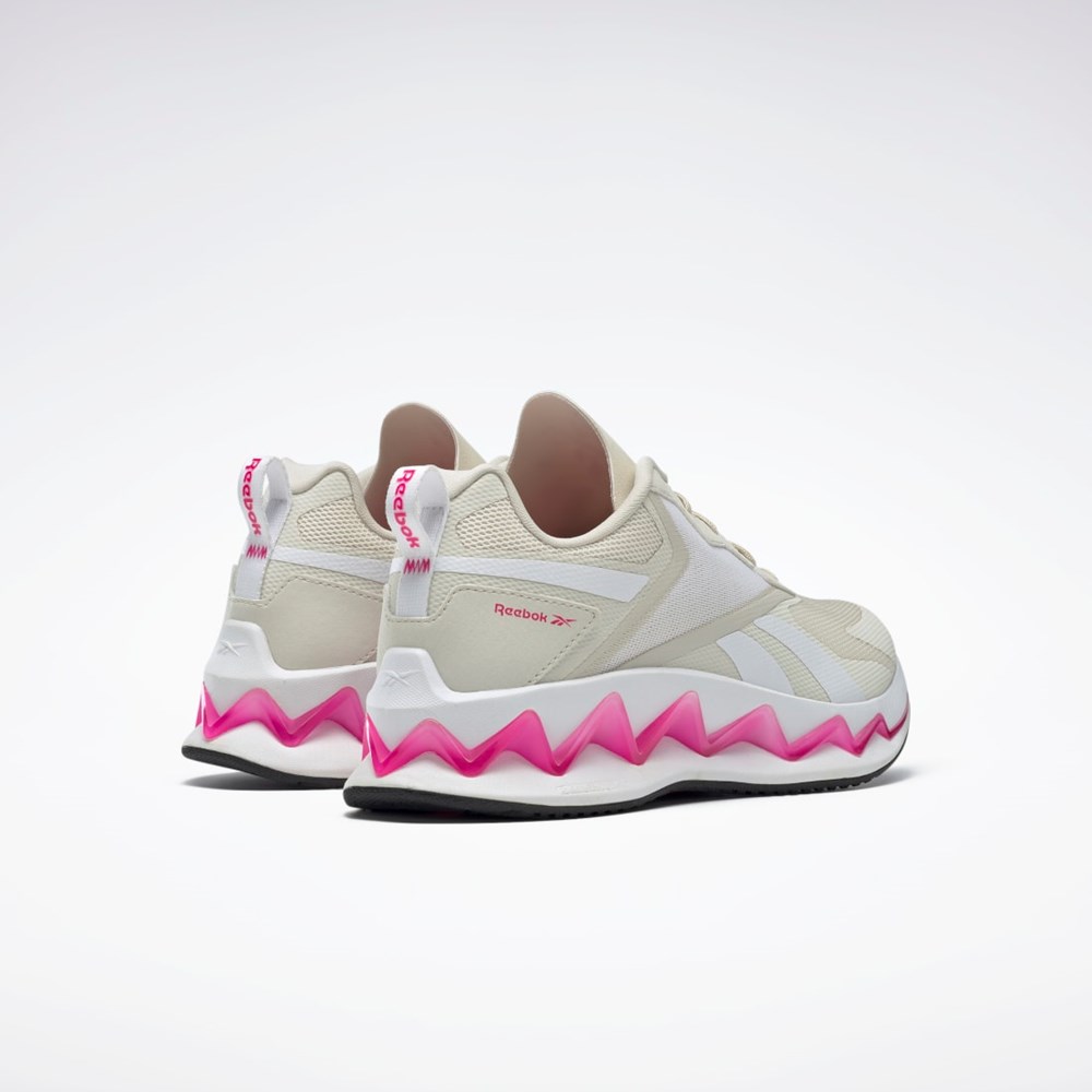 Reebok Zig Elusion Energy Shoes Bílé Růžové | HNCBT6829