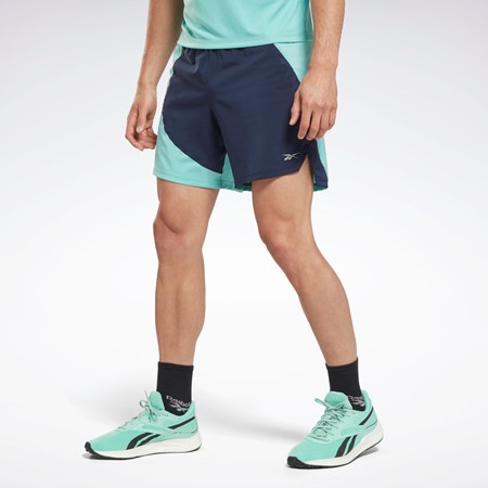 Reebok Běžecké Shorts Semi Classic Teal | SIVEL3084