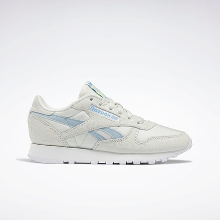 Reebok Classic Leather Shoes Šedé Bílé Šedé | BSLNG5836