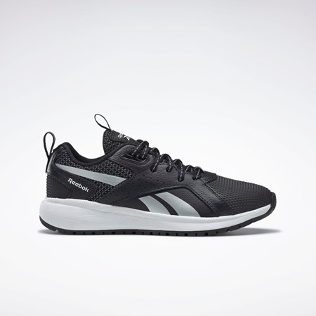 Reebok Durable XT Shoes - Preschool Černé Stříbrné Bílé | HMOWB6219