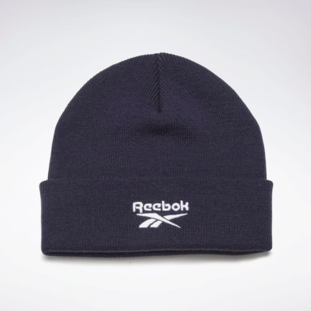 Reebok Foundation Logo Beanie Tmavě Blankyt | FKIWX4205