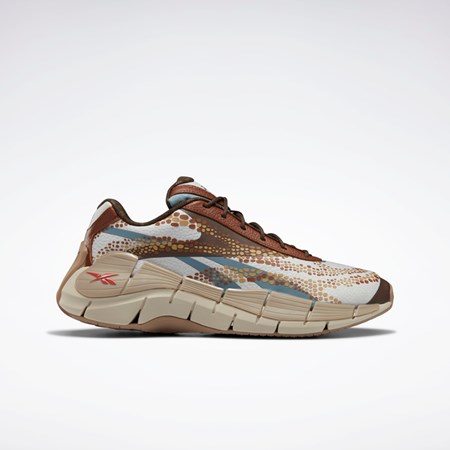 Reebok Jurassic World Zig Kinetica 2.5 Shoes Šedé Hnědé | XOPKQ8714