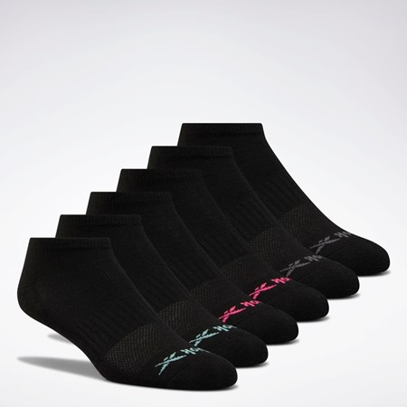 Reebok Low Cut Socks 6 Pairs Multi | JNDUR1932