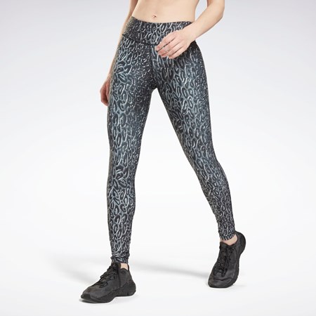 Reebok Lux Bold Leggings Černé | QANUM3456