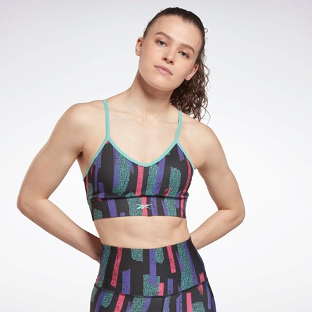 Reebok MYT Printed Bra Růžové | NTHFG6103